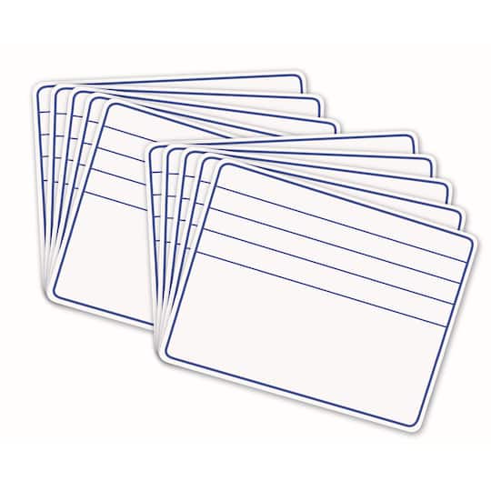 Pacon&#xAE; 9&#x22; x 12&#x22; Lines with Blank Space Whiteboard, 10ct.
